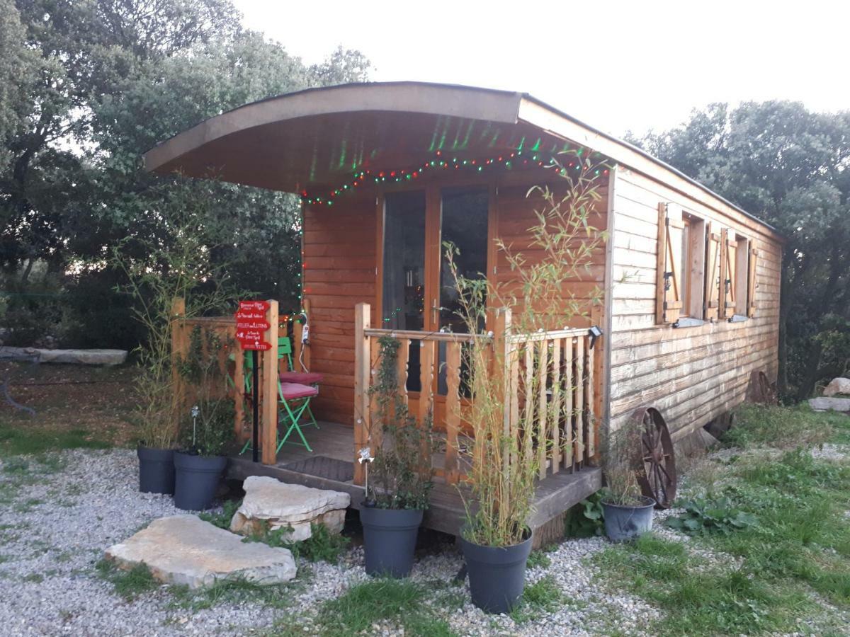 Vila Roulotte Cournonterral Exteriér fotografie